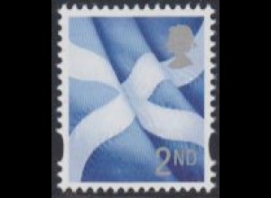 GB-Schottland Mi.Nr. 115b Freim.Flagge (2nd)