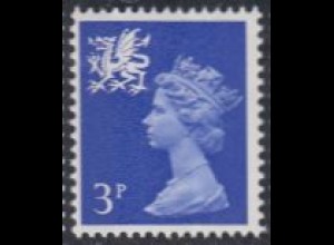 GB-Wales Mi.Nr. 14 Freim.Königin Elisabeth II (3)