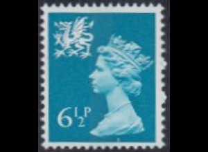 GB-Wales Mi.Nr. 21 Freim.Königin Elisabeth II (6 1/2)