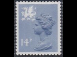 GB-Wales Mi.Nr. 32 Freim.Königin Elisabeth II (14)