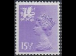 GB-Wales Mi.Nr. 36A Freim.Königin Elisabeth II (15 1/2)
