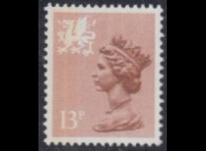 GB-Wales Mi.Nr. 42 Freim.Königin Elisabeth II (13)