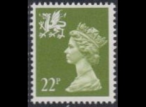 GB-Wales Mi.Nr. 44 Freim.Königin Elisabeth II (22)