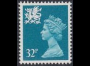 GB-Wales Mi.Nr. 51 Freim.Königin Elisabeth II (32)
