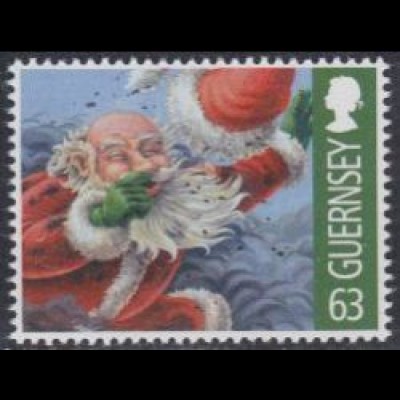 Guernsey Mi.Nr. 1452 Weihnachten, Niesender Weihnachtsmann (63)