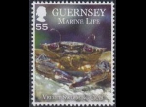 Guernsey Mi.Nr. 1477 Meeresfauna, Krabbe (55)