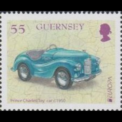 Guernsey Mi.Nr. 1516 Spielzeugauto v.Prinz Charles, Europa 2015 (55)