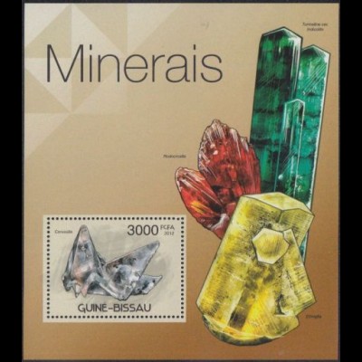 Guinea-Bissau Mi.Nr. Block 1048 Mineralien
