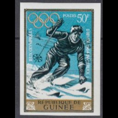 Guinea Mi.Nr. 237B Olympia 1964 Innsbruck, Abfahrtslauf (50)