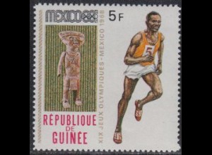 Guinea Mi.Nr. 512A Olympia 1968 Mexiko, Laufen (5)