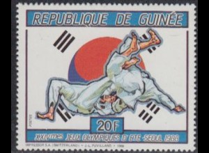 Guinea Mi.Nr. 1139A Olympia 1988 Seoul, Judo (20)