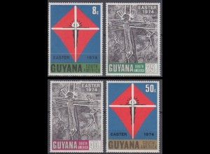 Guyana Mi.Nr. 456-59 Ostern (4 Werte)