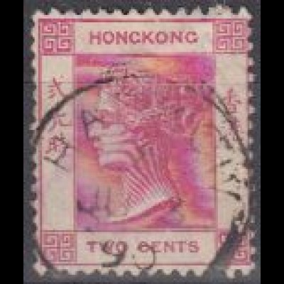 Hongkong Mi.Nr. 31 Freim. Königin Viktoria (2)