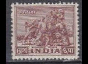 Indien Mi.Nr. 192 Freim. Baudenkmäler, Konarak, Pferd Surya-Tempel (6)