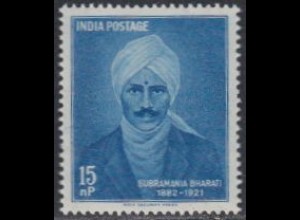 Indien Mi.Nr. 315 Subramania Bharati, Dichter (15)
