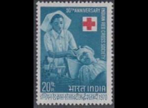 Indien Mi.Nr. 511 50Jahre Ind.Rotes Kreuz, Krankenschwester (20)