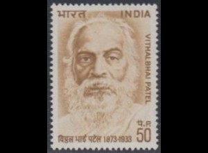 Indien Mi.Nr. 576 100.Geb.Vithaelbhai Patel (50)
