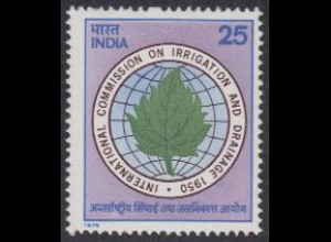 Indien Mi.Nr. 640 Int.Kommission für Bewässerung und Drainage (25)