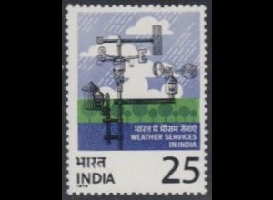 Indien Mi.Nr. 662 100Jahre Meteorologischer Dienst, Apparate (25)