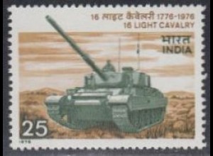 Indien Mi.Nr. 668 16.Leichte Kavallerie der Streitkräfte, Panzer (25)
