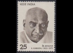 Indien Mi.Nr. 679 1.Todestag K.Kamaraj (25)