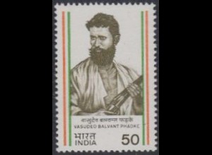 Indien Mi.Nr. 985 Gesch.d.Unabhängigkeitsbewegung, Vasudeo Balvant Phadke (50)