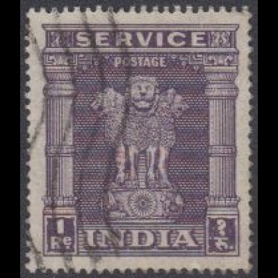 Indien Dienstmarke Mi.Nr. 127 Löwenkapitell (1)