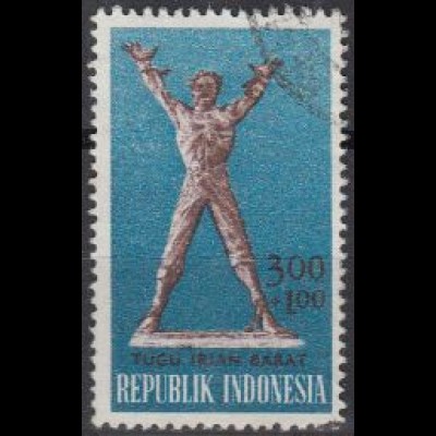 Indonesien Mi.Nr. 382 Irian-Barat-Denkmal (3,00+1,00)