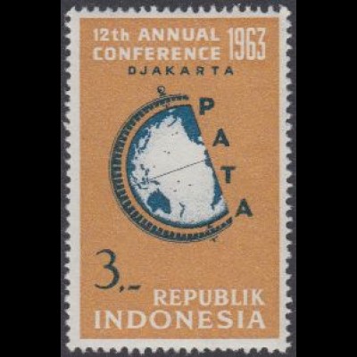 Indonesien Mi.Nr. 386 Konferenz Reisebüroverband d.Pazifikraums (3)
