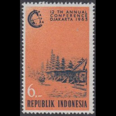 Indonesien Mi.Nr. 387 Konferenz Reisebüroverband d.Pazifikraums (6)