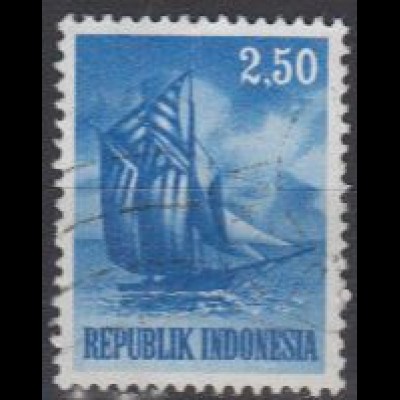 Indonesien Mi.Nr. 451 Freim.Transport + Verkehr, Kauffahrteisegler (2,50)