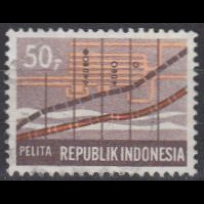Indonesien Mi.Nr. 653Aa Freim. Fünfjahresplan, Statistik (50)