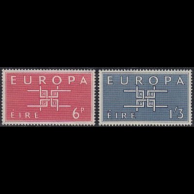 Irland Mi.Nr. 159-60 Europa 63, CEPT in Ornament (2 Werte)