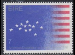 Irland Mi.Nr. 340 200Jahre USA-Unabhängigkeit, 13-Sterne-Streifenbanner (7)