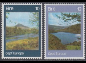 Irland Mi.Nr. 361-62 Europa 77, Landschaften (2 Werte)