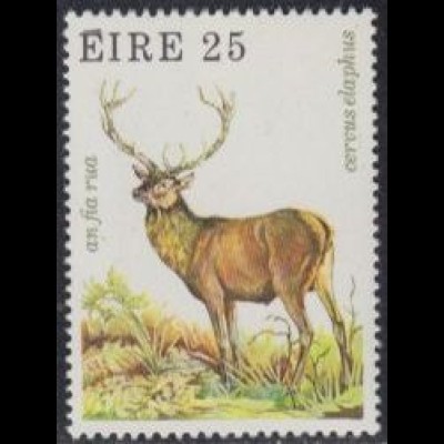 Irland Mi.Nr. 424 Jagdbare Waldtiere, Hirsch (25)