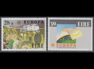 Irland Mi.Nr. 650-51 Europa 88, Transport- und Kommunikationsmittel (2 Werte)