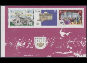 Irland Mi.Nr. H-Blatt 25 Dublin, Kulturhauptstadt Europas 91