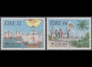 Irland Mi.Nr. 792-93 Europa 92, 500.J.tag Entdeckung Amerikas (2 Werte)