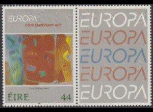 Irland Mi.Nr. 826Zf Europa 93, Zeitgenössische Kunst, Gemälde (44 mit Zierfeld)