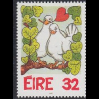 Irland Mi.Nr. 982A Grußmarke Tauben (32)