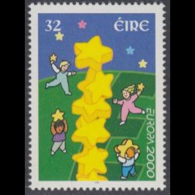 Irland Mi.Nr. 1223 Europa 00, Kinder bauen Sternenturm (32)