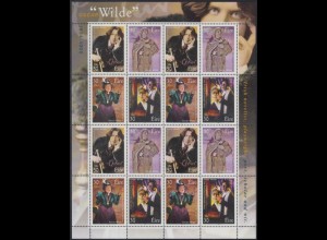 Irland Mi.Nr. Klbg.1225-28 100.Todestag Oscar Wilde (mit 4x1225-28)