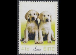 Irland Mi.Nr. 1479 Grußmarke, Junge Hausstiere, Hundewelpen (41)