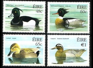 Irland Mi.Nr. 1577-1580 Einheimische Enten (4 Werte)