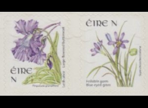 Irland Mi.Nr. 1752-53 Freim.Wildblumen, skl. (2 Werte)