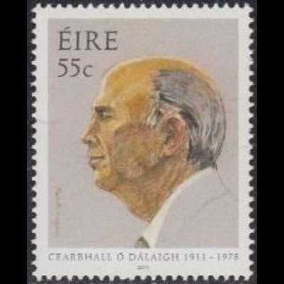 Irland Mi.Nr. 1962 100Geb.Cearbhall Ó Dálaigh, Staatspräsident (55)