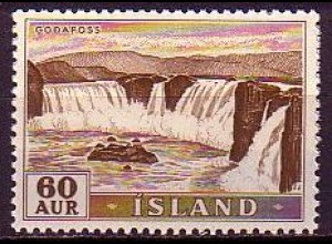 Island Mi.Nr. 305 Freim. Wasserfälle, Goöafoss (60)