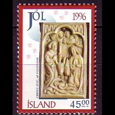 Island Mi.Nr. 861 Weihnachten, Pax-Andachsbildchen (55)