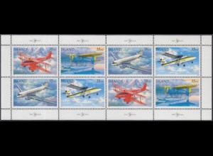 Island Mi.Nr. Klbg.866-69 Postflugzeuge